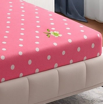 Cherry Blossom Polka Bedsheet