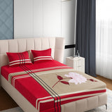 Royal Red Serenity Bedsheet
