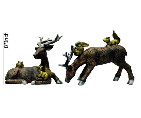 The Symbol of Faith Sitting Deer - Image 2