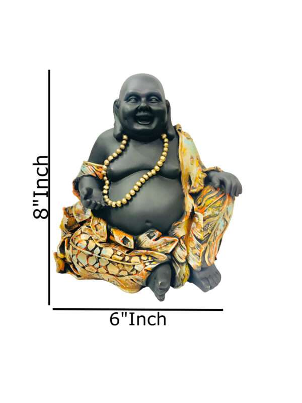 Laughing Buddha Figurine Statue for Home - Image 2
