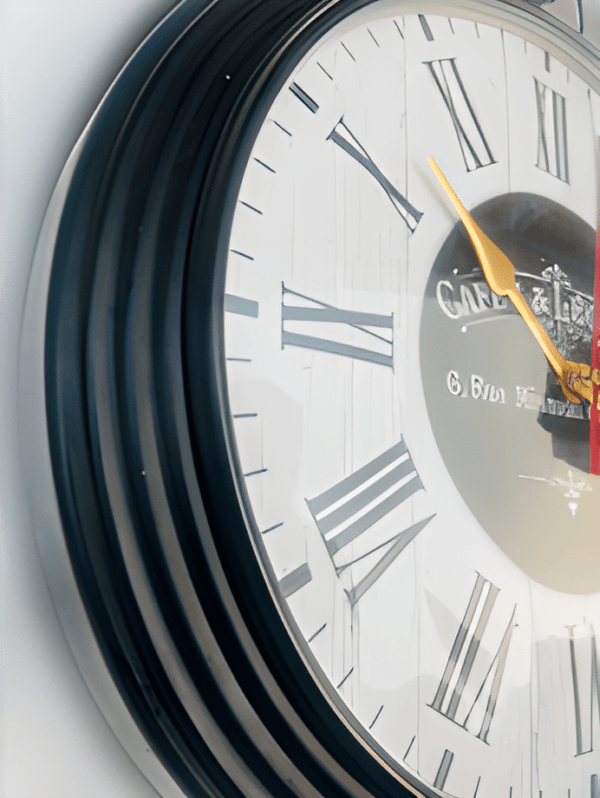 Calicut Vintage Style Wall Clock - Image 2