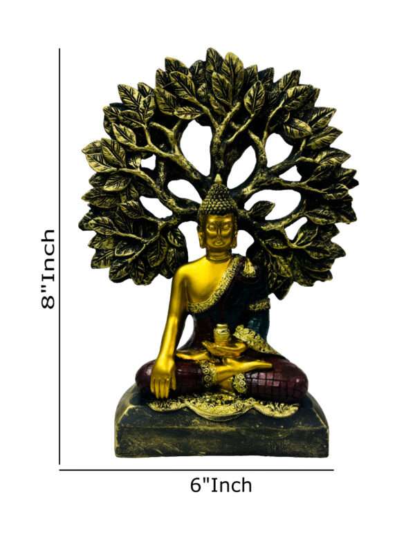 Lord Buddha Praying Under Tree - Image 3