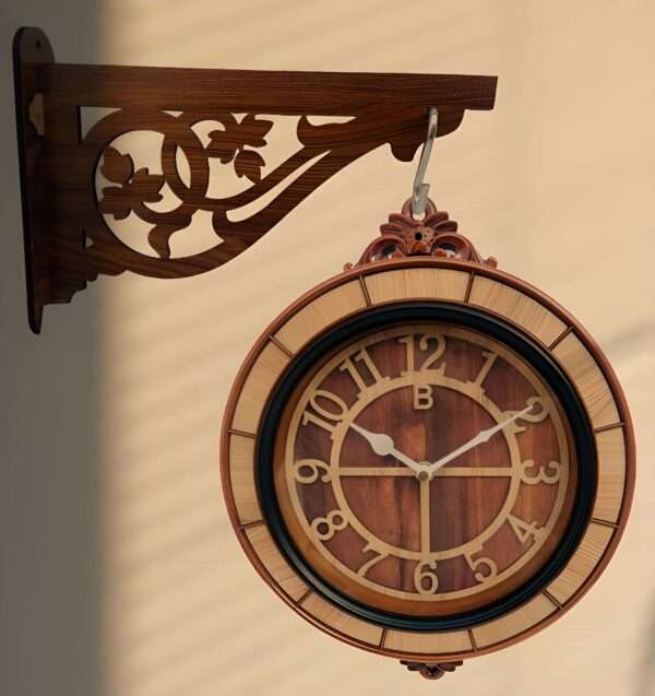 Simson Hang Double Side Wall Clock
