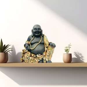 Laughing Buddha Figurine Statue for Home
