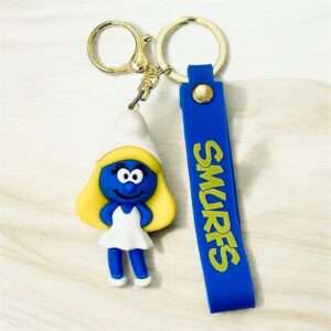 Smurfette 3D keychain