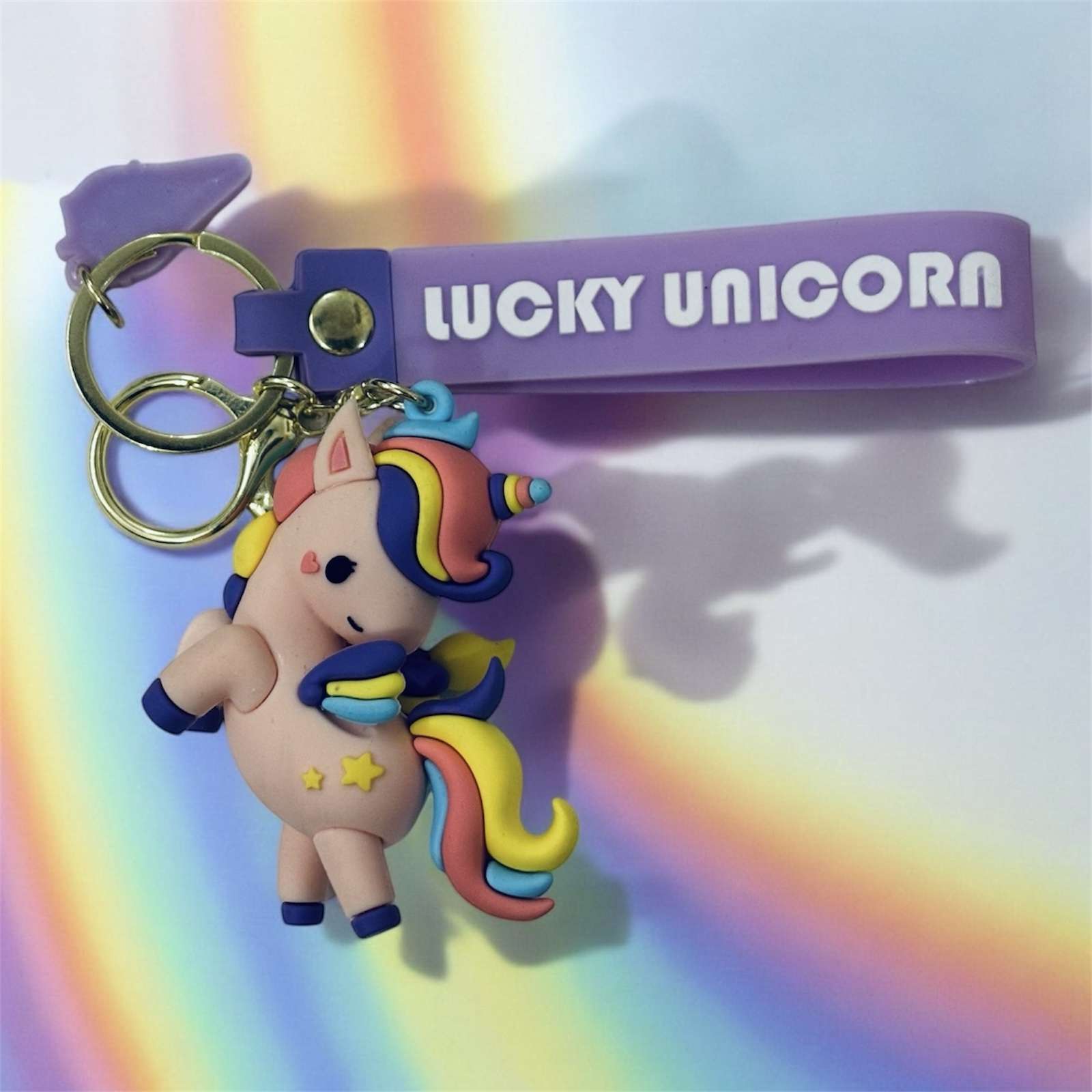 Lucky Unicorn Keychain