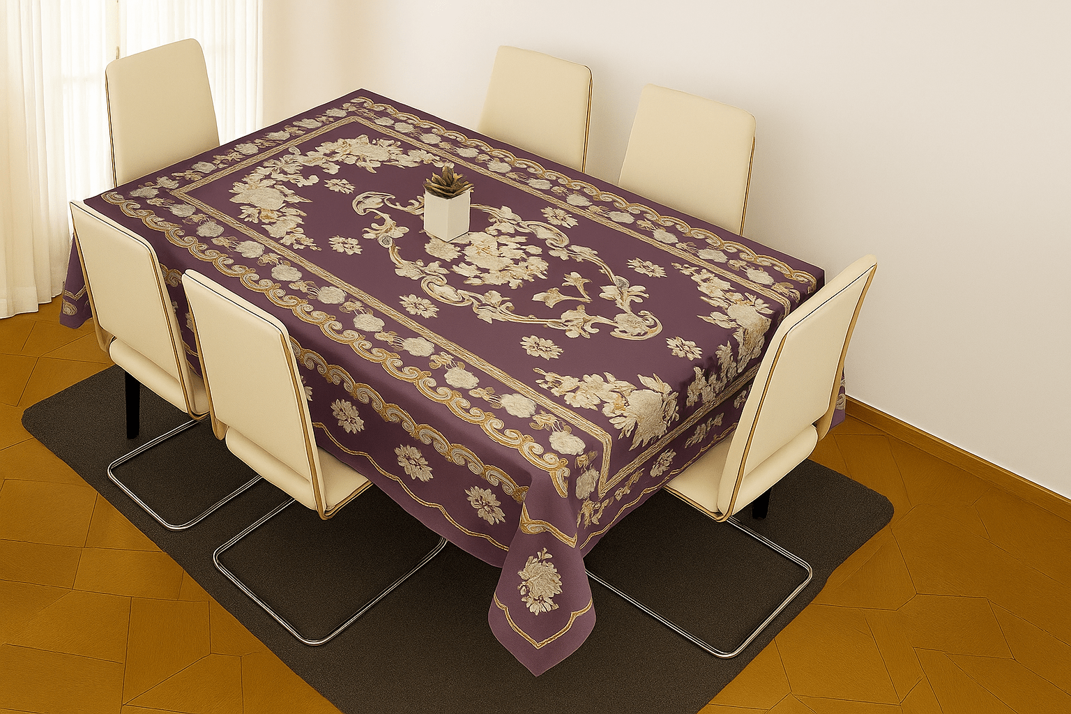 Regal Orchid Table Cover