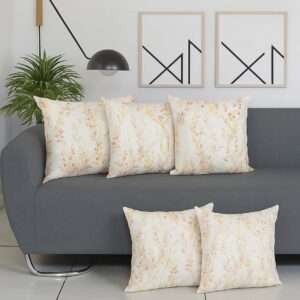 Spring Whisper Floral Cotton Cushion Cover 16 X 16