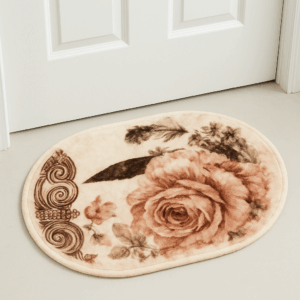 Velvet Bloom Premium Door Mat
