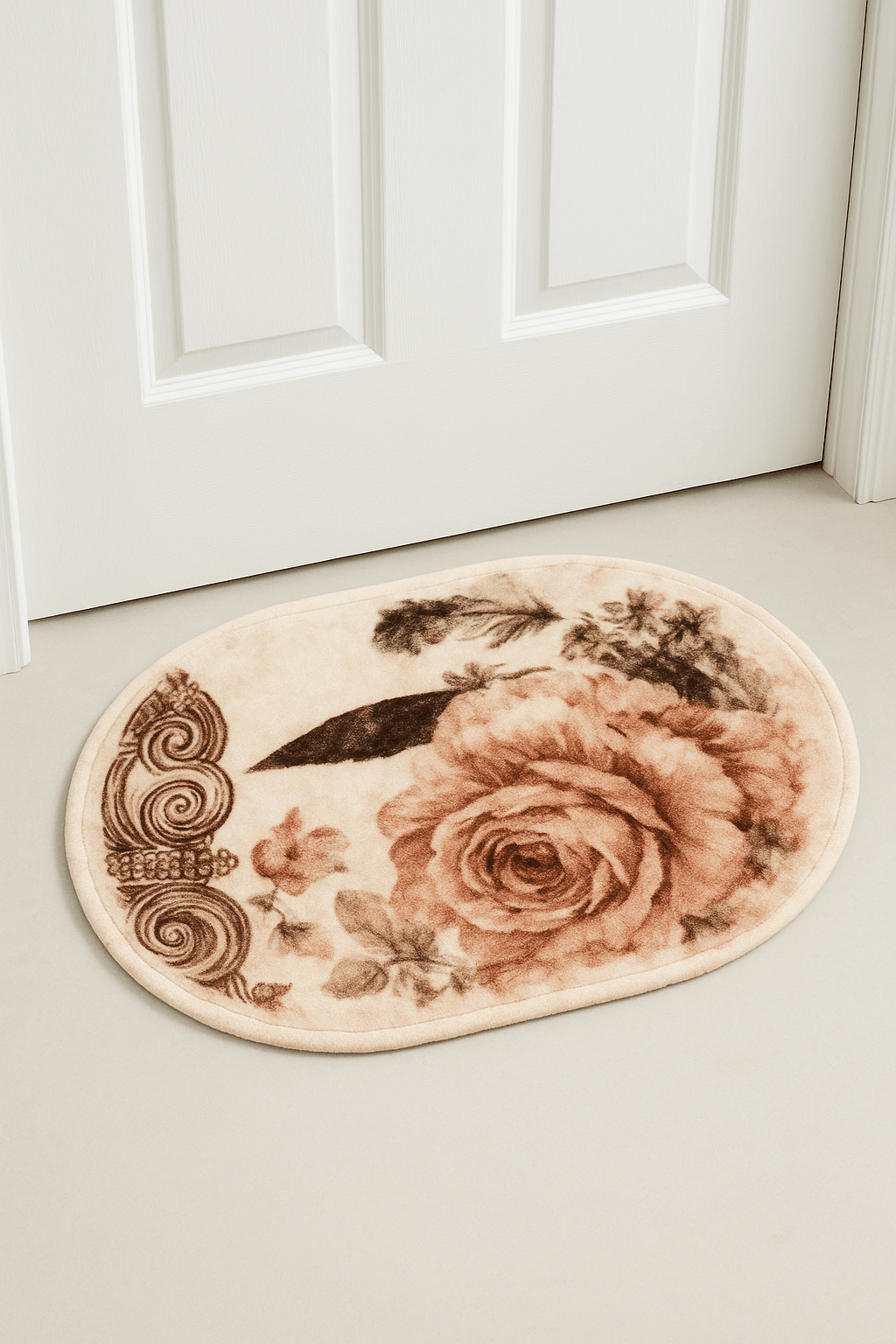 Velvet Bloom Premium Door Mat