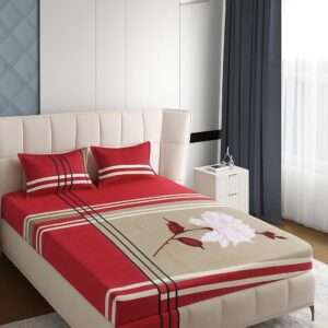 Royal Red Serenity Bedsheet