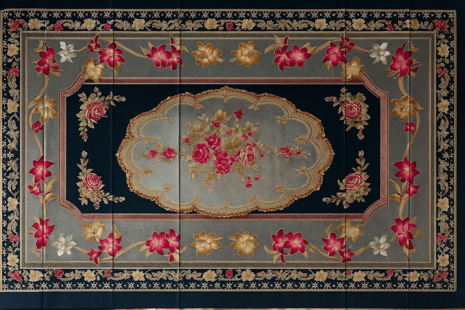 Imperial Rose Table Cover - Image 2