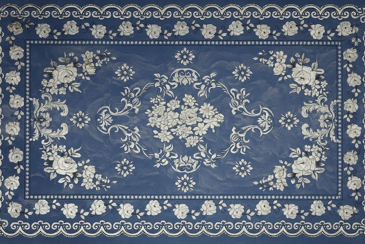 Blue Elegance Dinning Cover - Image 2